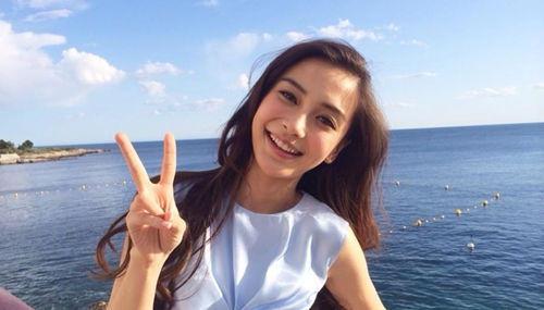 韩国混血明星图片,东西方交融的美丽面孔