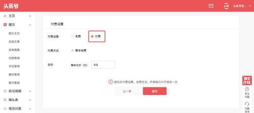 头条看小说怎么付款啊,轻松解锁精彩内容