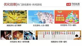 今日头条游戏推广广告,热门游戏一网打尽！